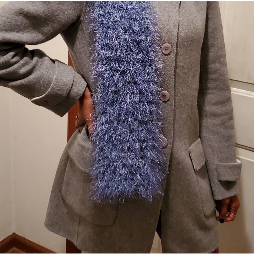 Talbots  Coat Women’s Size 10 Gray Wool - Picture 3 of 7